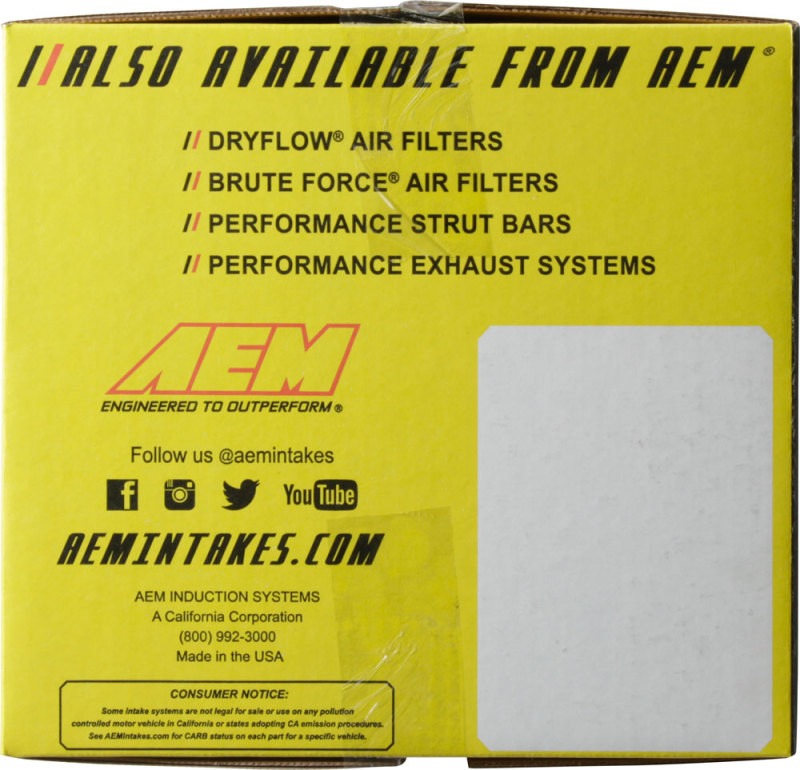 Audi A4 Performance Air Intake - AEM Induction - Cold Air Intake - 2017